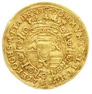 1 Ducat - John Reinhard III, Germany, 1721-1731 reverse image