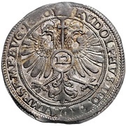 12 Kreuzer - Philip Louis II, Germany, 1610 reverse image