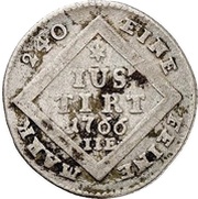 5 Kreuzer - William IX, Germany, 1765-1766 reverse image