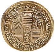 60 Kreuzer - Philip Reinhard of Lichtenberg, Germany, 1693-1695 reverse image
