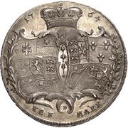 1 Thaler - William IX, Regency under Maria of England, Germany, 1764 reverse image