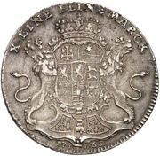 1 Thaler - William IX Konventionstaler, Germany, 1765 reverse image