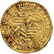 1 Ducat - Philip Moritz obverse image