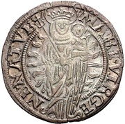 1 Mariengroschen, Germany, 1535-1536 reverse image