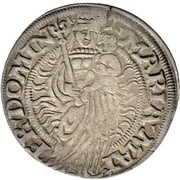 1 Mariengroschen, Germany, 1545-1554 reverse image