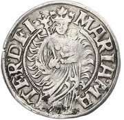 1 Mariengroschen, Germany, 1622-1623 reverse image