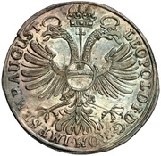 1 Thaler, Germany, 1666-1670 reverse image