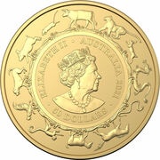 50 Dollars - Elizabeth II 6th Portrait - Year of the Ox - Gold Bullion obverse image