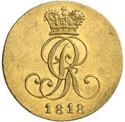 1 Pfenning - George III Gold Pattern obverse image