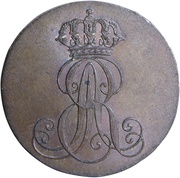 1 Pfennig - Ernest August obverse image