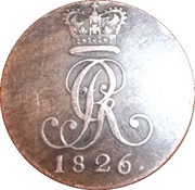 2 Pfennige - George IV obverse image
