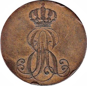 2 Pfennige - Ernest August obverse image