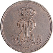 2 Pfennige - Ernest August obverse image