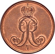 2 Pfennige - George V obverse image