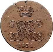 4 Pfennig - William IV obverse image