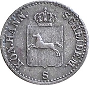 6 Pfennige - Ernest August obverse image