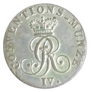 1⁄24 Thaler - George IV obverse image