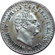 1⁄12 Thaler - William IV obverse image
