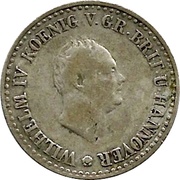 ⅙ Thaler - William IV obverse image