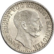 ⅙ Thaler - Ernest August obverse image