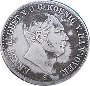 1 Thaler - Ernest August obverse image