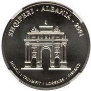 100 Lekë Michelangelo's David obverse image