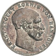 1 Thaler - Ernest August Harz-Ausbeute obverse image