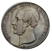 2 Thalers / 3½ Gulden - George V obverse image