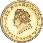 2½ Thaler - George IV obverse image