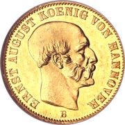2½ Thaler - Ernest August obverse image