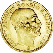 5 Thalers - Ernest August obverse image