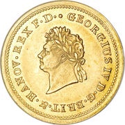 10 Thalers - George IV obverse image