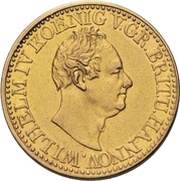 10 Thalers - William IV obverse image