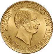 10 Thalers - Ernest August obverse image