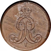2 Pfennige - George V obverse image