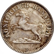 ½ Groschen - George V obverse image