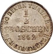 ½ Groschen - George V reverse image