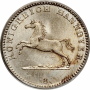 1 Groschen - George V obverse image