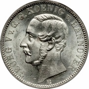 ⅙ Vereinsthaler - George V obverse image