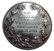 1 Thaler - George V Waterloo reverse image