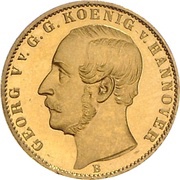 ½ Krone - George V obverse image