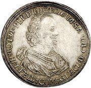 1 Thaler - Melchior of Hatzfeldt-Gleichen obverse image