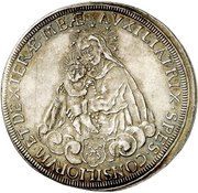 1 Thaler - Melchior of Hatzfeldt-Gleichen, Germany, 1666 reverse image