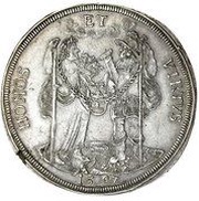 1 Thaler - Sebastian I of Hatzfeld-Wildenburg-Krottorf, Germany, 1666 reverse image