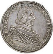 1 Thaler - Hermann of Hatzfeldt-Wildenburg-Krottorf-Gleichen Ausbeutetaler obverse image