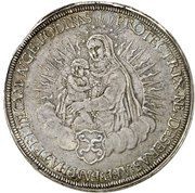 1 Thaler - Hermann of Hatzfeldt-Wildenburg-Krottorf-Gleichen Ausbeutetaler, Germany, 1666 reverse image