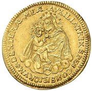 1 Ducat - Melchior of Hatzfeldt-Gleichen, Germany, 1666 reverse image