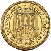 1 Ducat Bicentenary of the Reformation reverse image