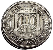 1 Ducat Bicentenary of the Reformation; Silver pattern reverse image