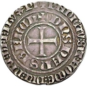 1 Turnose - Theodoric III obverse image